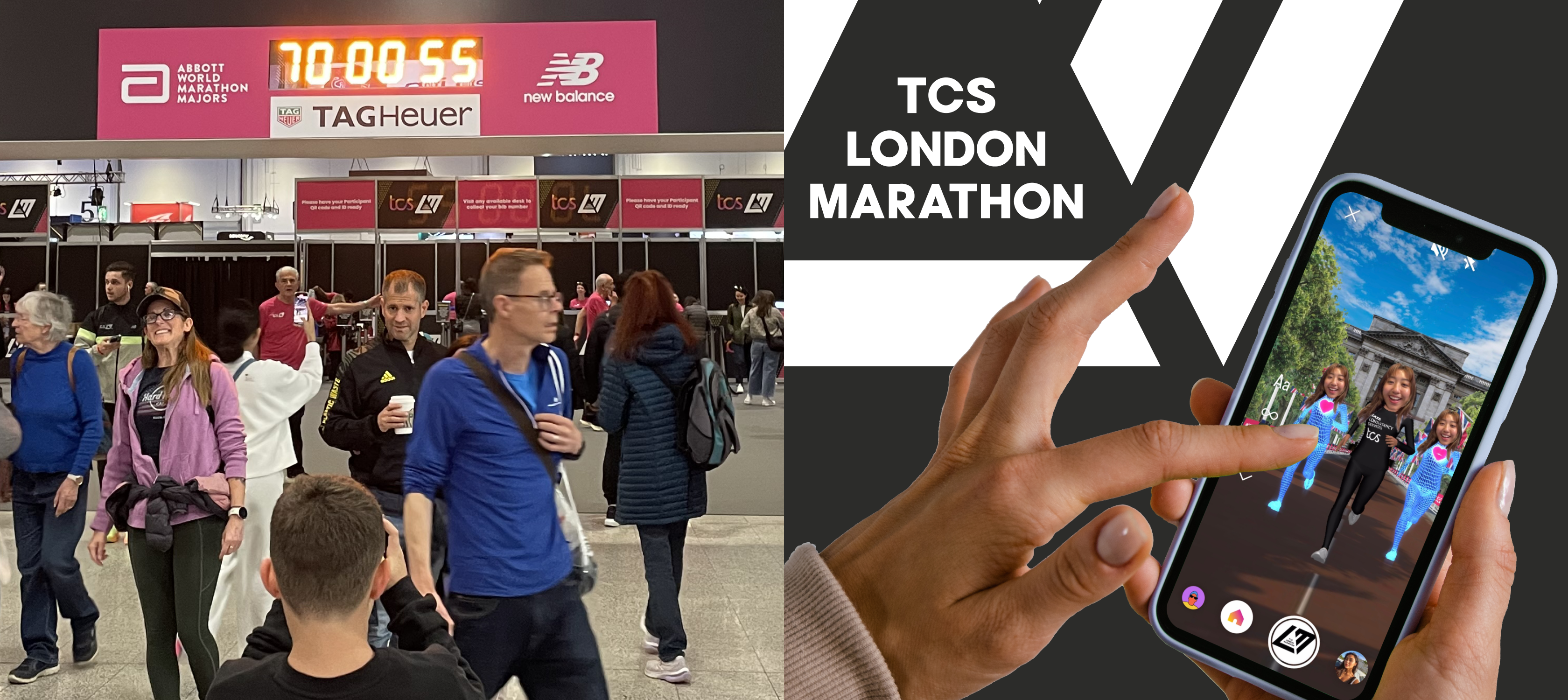 TCS London Marathon 2024 creatives